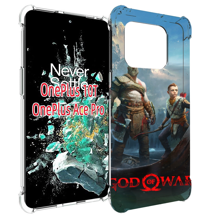 

Чехол MyPads God Of War Кратос Атрей для OnePlus 10T, Прозрачный, Tocco