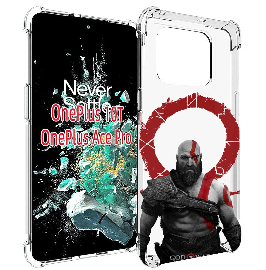

Чехол MyPads God-of-War для OnePlus 10T, Прозрачный, Tocco