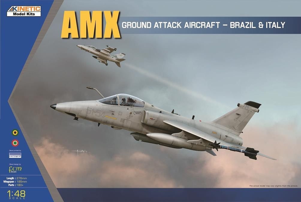 

K48026 AMX Ground Attack Aircraft - Brazil Italy, 9588838160901