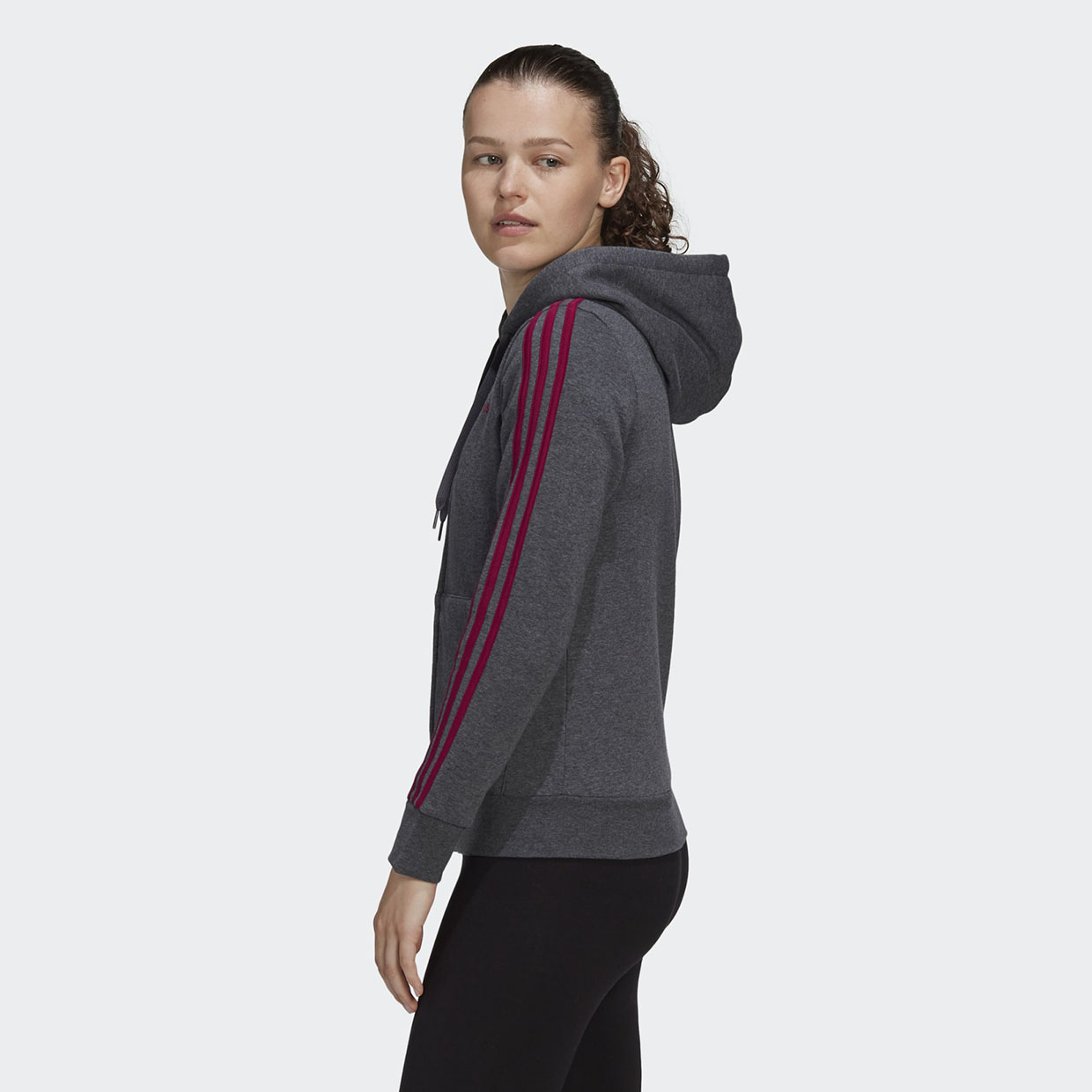 фото Толстовка женская adidas gd4324 серая m