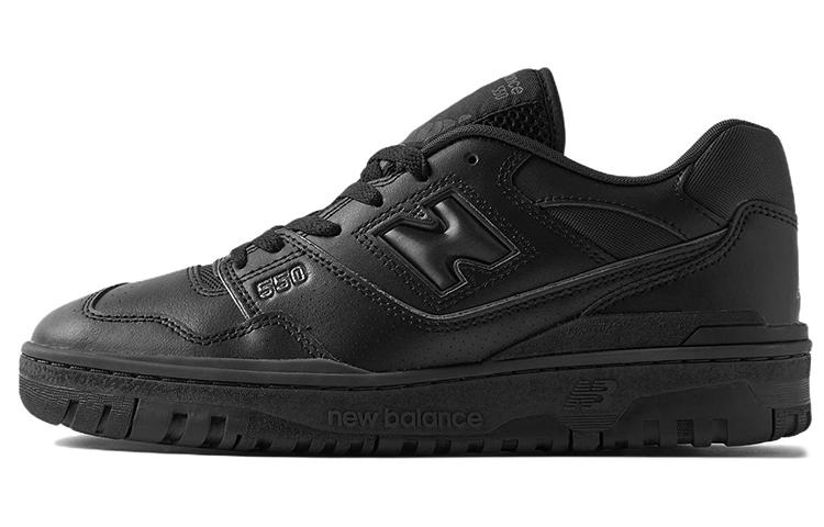

Кеды унисекс New Balance NB 550 Triple Black черные 43 EU, Черный, NB 550 Triple Black