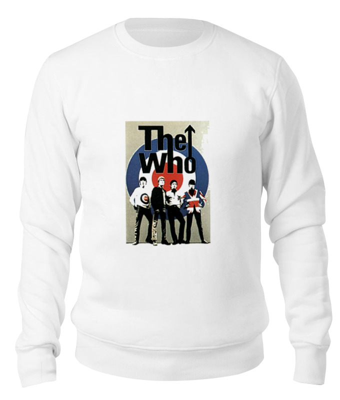 

Свитшот унисекс Printio The who белый S, The who