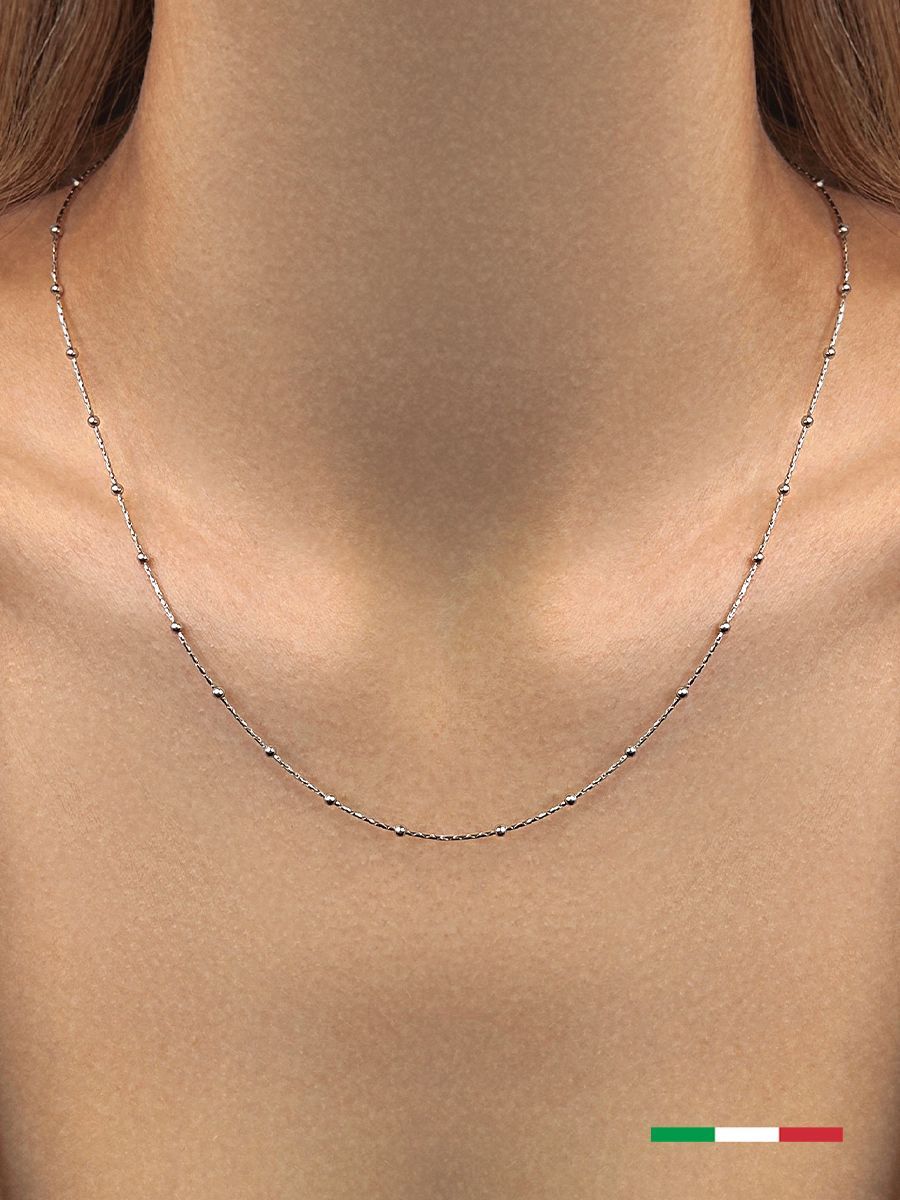 

Цепочка из серебра 45 см Бронницкий ювелир CA040D1P2, CA040D1P2