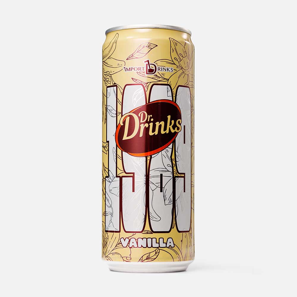 

Напиток Dr. Drinks Vanilla безалкогольный, сильногазированный, 330 мл