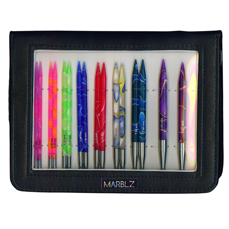 

Набор съемных спиц "Deluxe Set Normal IC" KnitPro "Marblz" 71506, Разноцветные