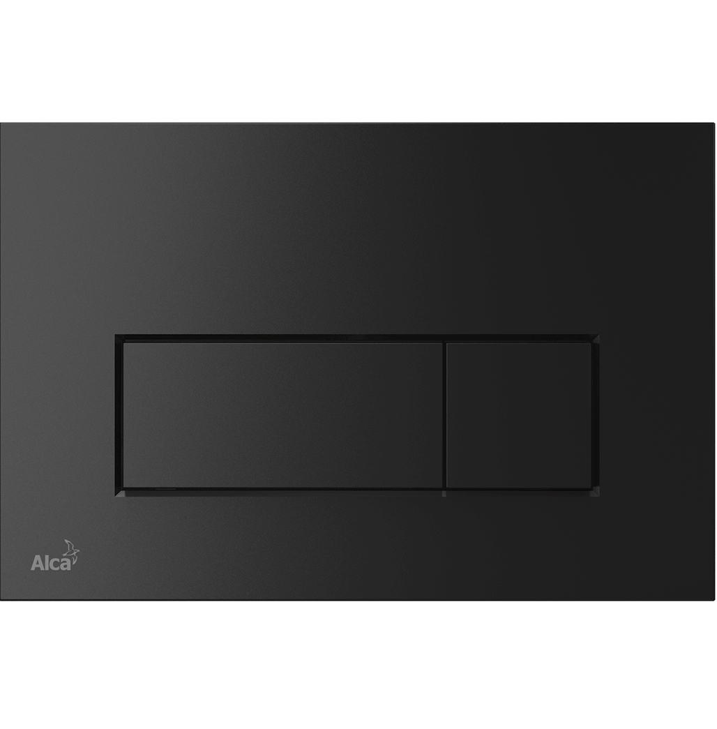Кнопка смыва Alcaplast для скрытых систем инсталляции, цвет черный (M578)