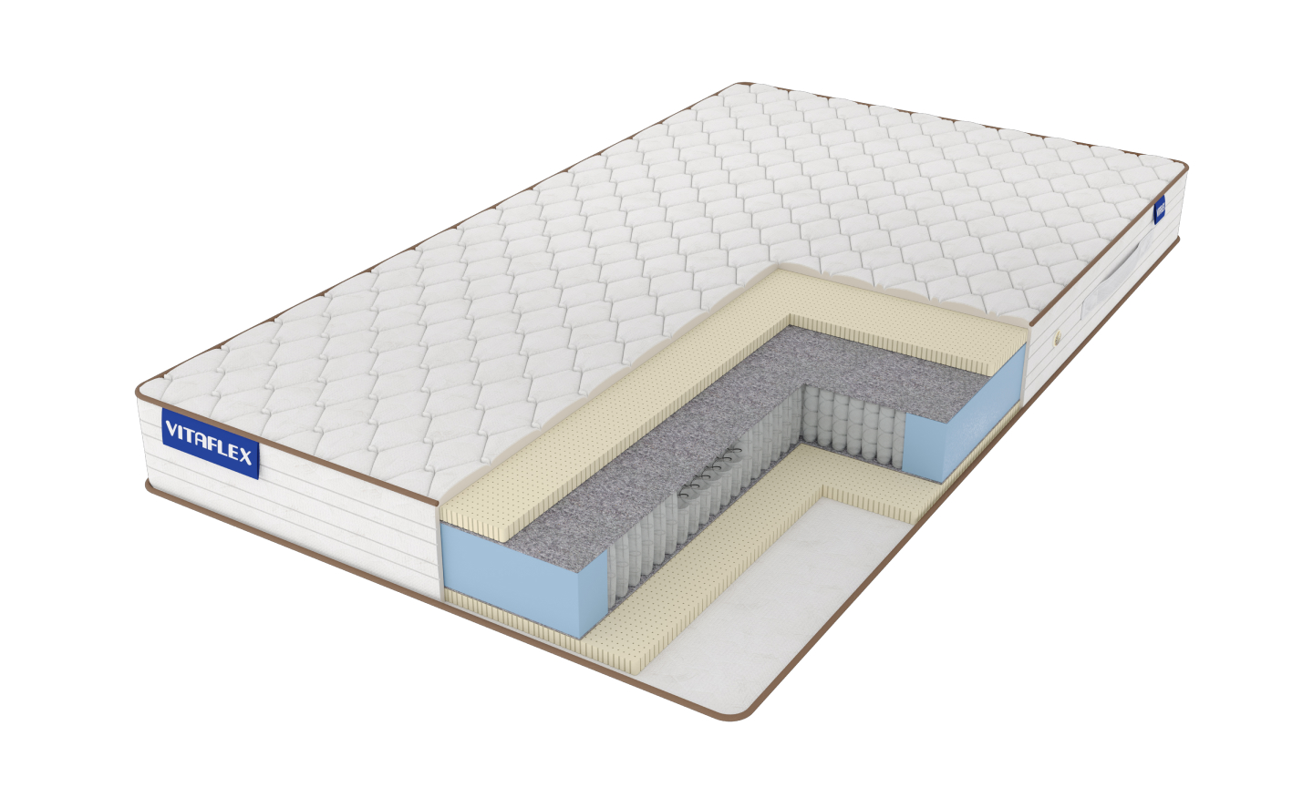 

Матрас Vitaflex Easy 2 S1000 160х195, Белый, Easy 2 S1000
