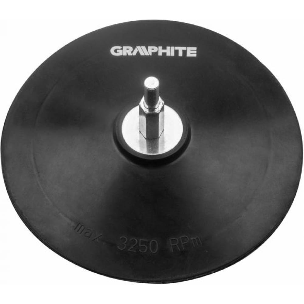 

Тарелка опорная с липучкой 125 мм для дрели GRAPHITE 55H823