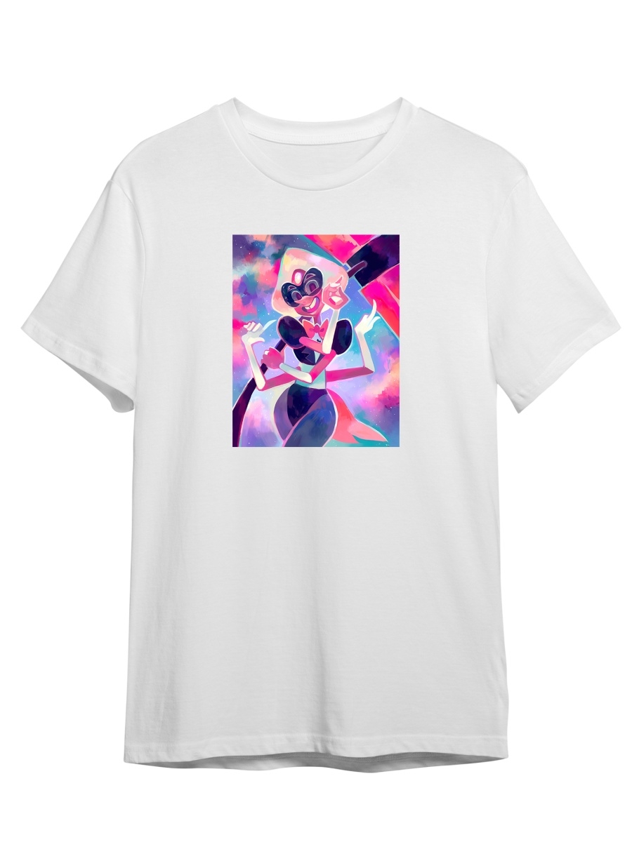 

Футболка унисекс СувенирShop Steven Universe/Вселенная Стивена 9 белая M (46-48), "Steven Universe/Вселенная Стивена" 9