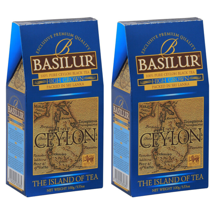 

Чай черный Basilur Высокогорный, 2 шт по 100 г