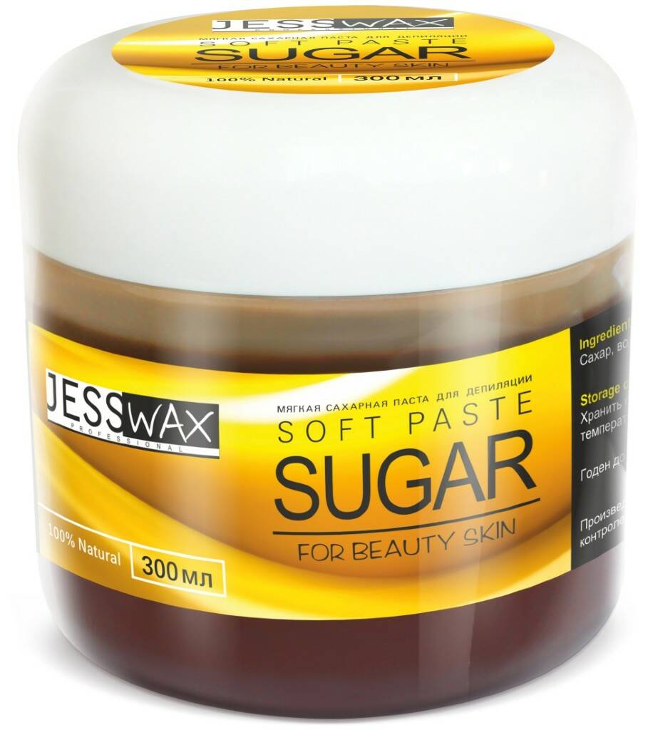 JessNail, Паста сахарная JN, мягкая, 300 мл