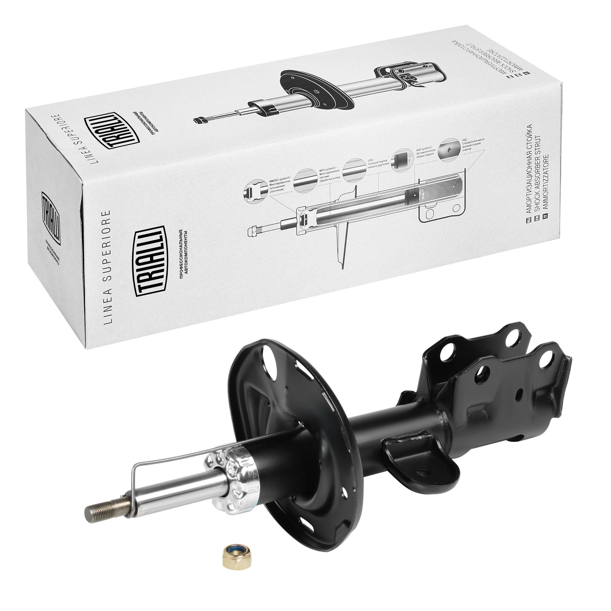 фото Амортизатор (стойка) перед. лев. газ. для а/м toyota prius (09-) (ag 19179) trialli