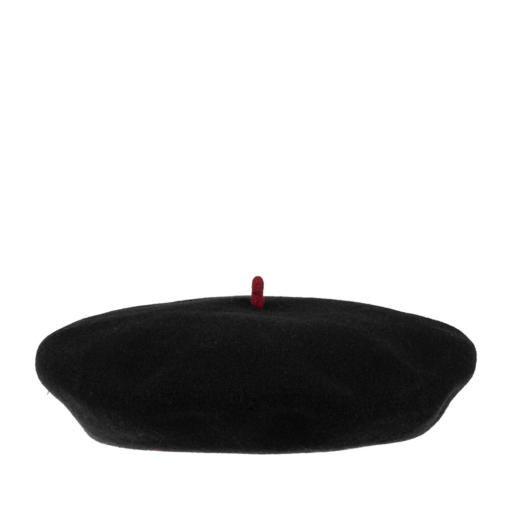 Берет унисекс LE BERET FRANCAIS VINTAGE STARIA черный, one size