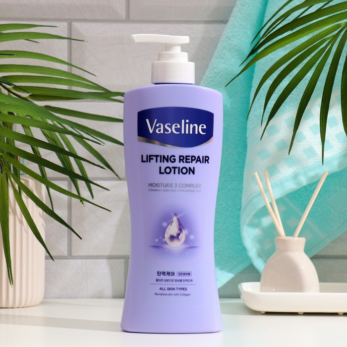 Лосьон Vaseline восстанавливающий с лифтинг-эффектом 450 мл лосьон для животных topdog orchid pet lotion fragrance ароматизированный 75 мл