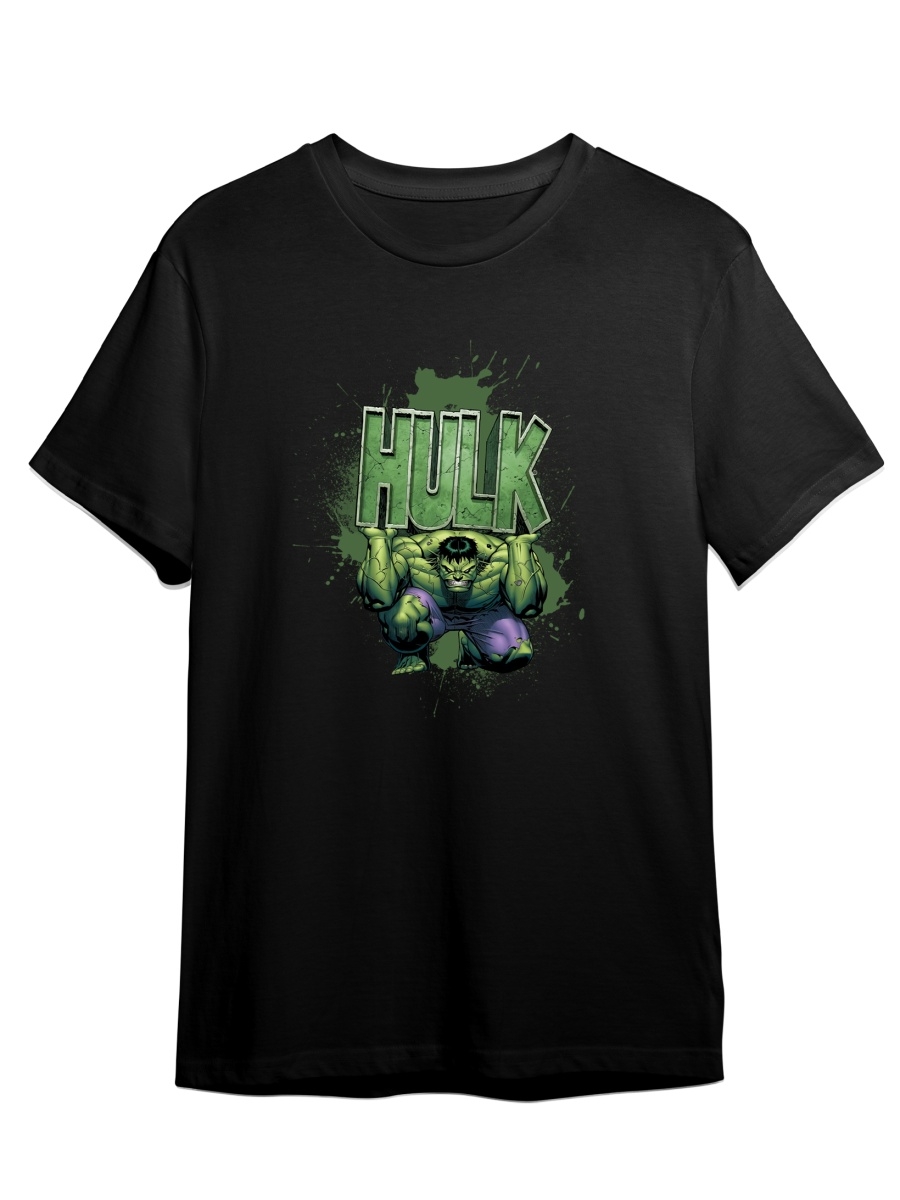 Футболка унисекс СувенирShop Hulk/Халк/Брюс Бэннер 3 черная M (46-48)