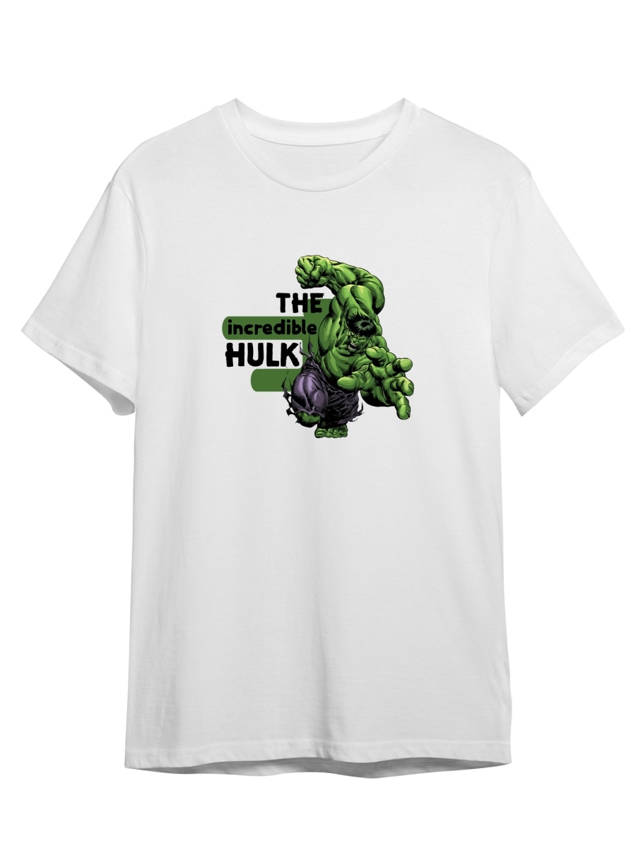 

Футболка унисекс СувенирShop Hulk/Халк/Брюс Бэннер 4 белая L (48-50), Белый, "Hulk/Халк/Брюс Бэннер" 4