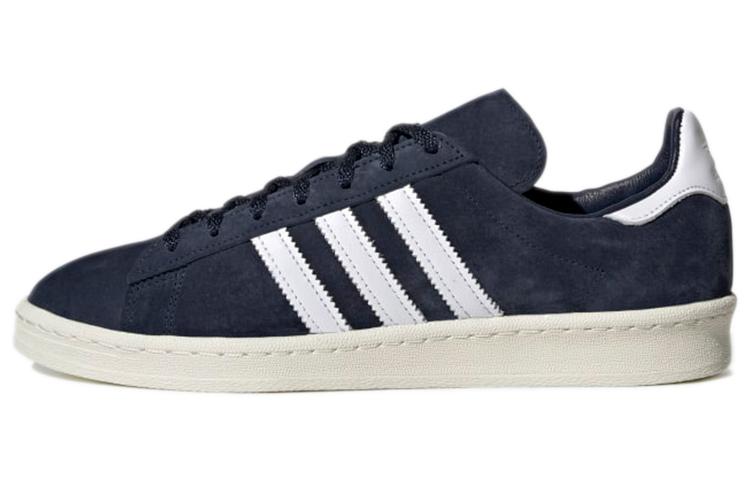 

Кеды унисекс Adidas Campus 80s синие 46 EU, Синий, Campus 80s