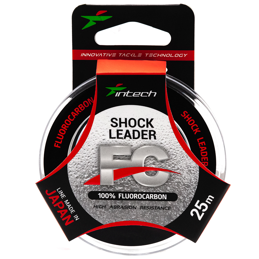 Леска флюорокарбоновая Intech FC SHOCK LEADER 25 м 2.2 lb (0.123 мм, прозрачный, 1.0 кг)