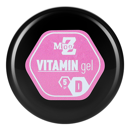 

MOOZ, Гель для дизайна Vitamin D, 5 г, Розовый