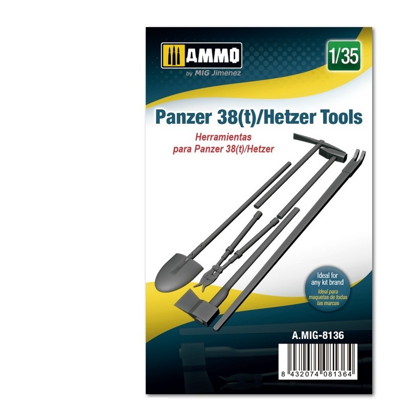 

AMIG8136 набор инструмента для Panzer 38t/Hetzer Tools