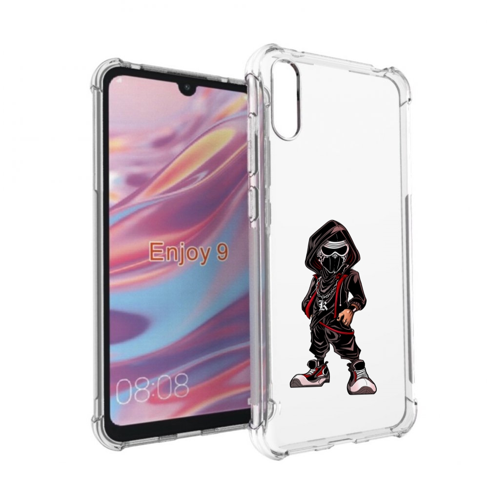 

Чехол бампер MyPads крутой-ниндзя для Huawei Enjoy 9, Прозрачный, Tocco