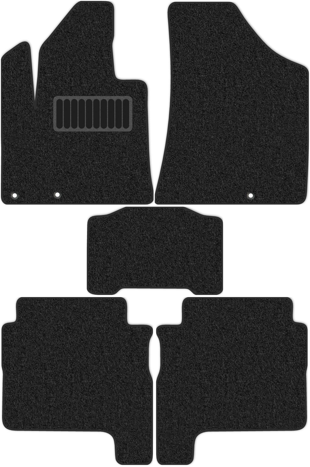 

Коврики текстильные Allmone Классик для Hyundai Santa Fe II CM 2010 - 2012, 2426-S5YLT-A