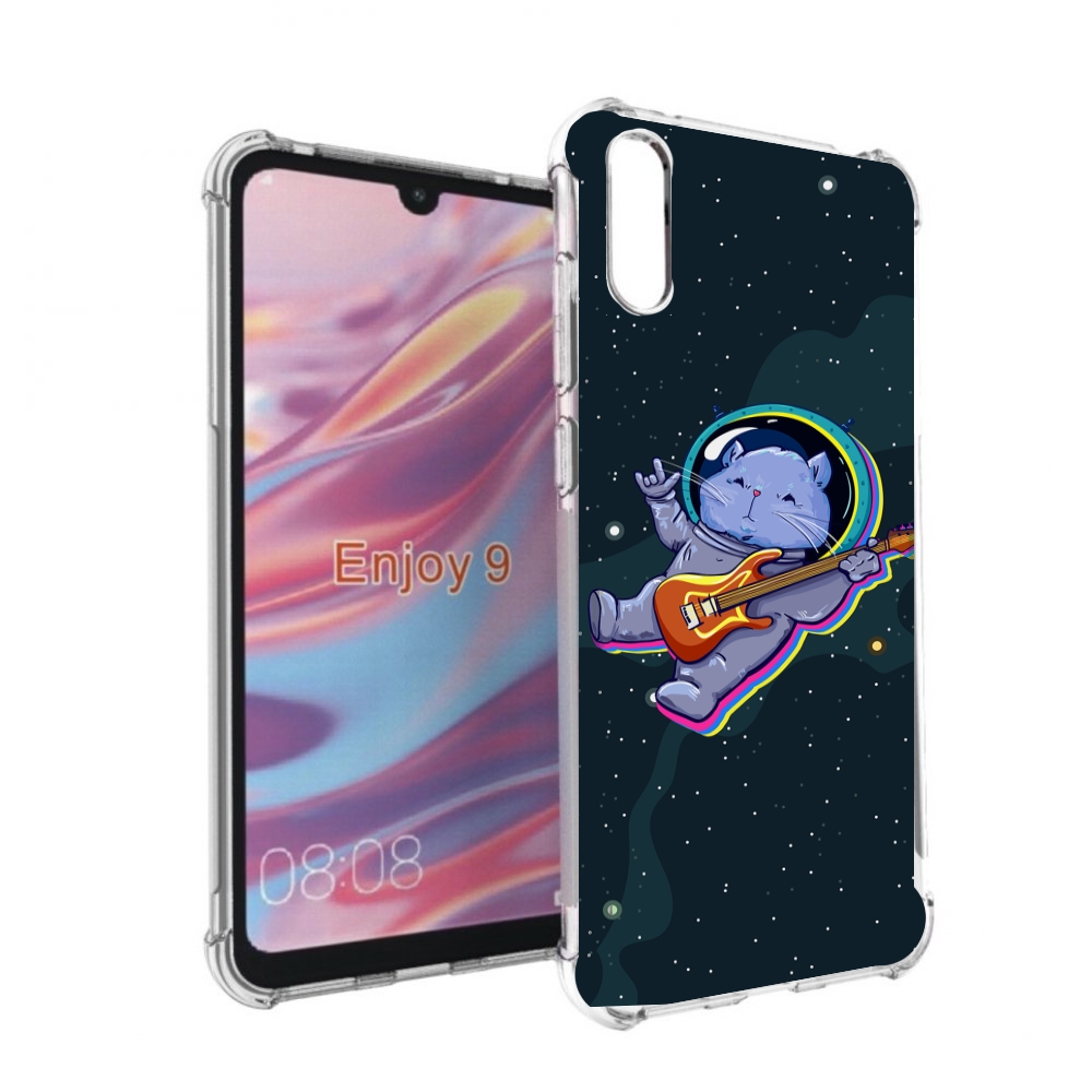 

Чехол бампер MyPads крутой-хомяк-в-космосе для Huawei Enjoy 9, Прозрачный, Tocco