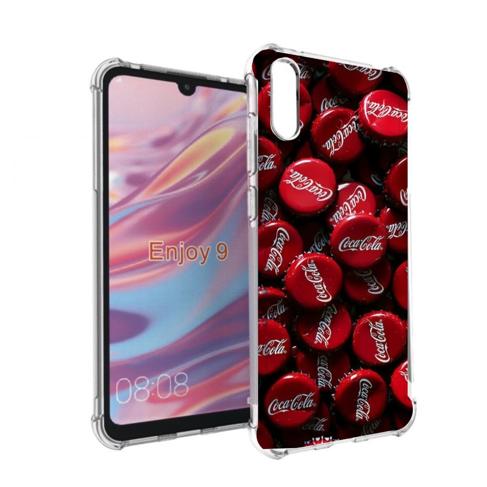 

Чехол бампер MyPads крышки от кокаколы для Huawei Enjoy 9, Прозрачный, Tocco