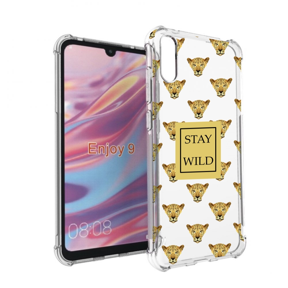 

Чехол бампер MyPads леопард-вайлд для Huawei Enjoy 9, Прозрачный, Tocco