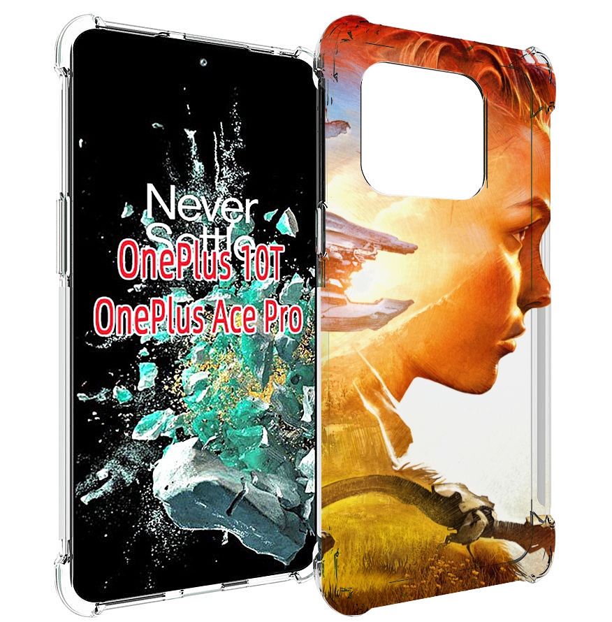 

Чехол MyPads Horizon Zero Dawn art для OnePlus 10T, Прозрачный, Tocco
