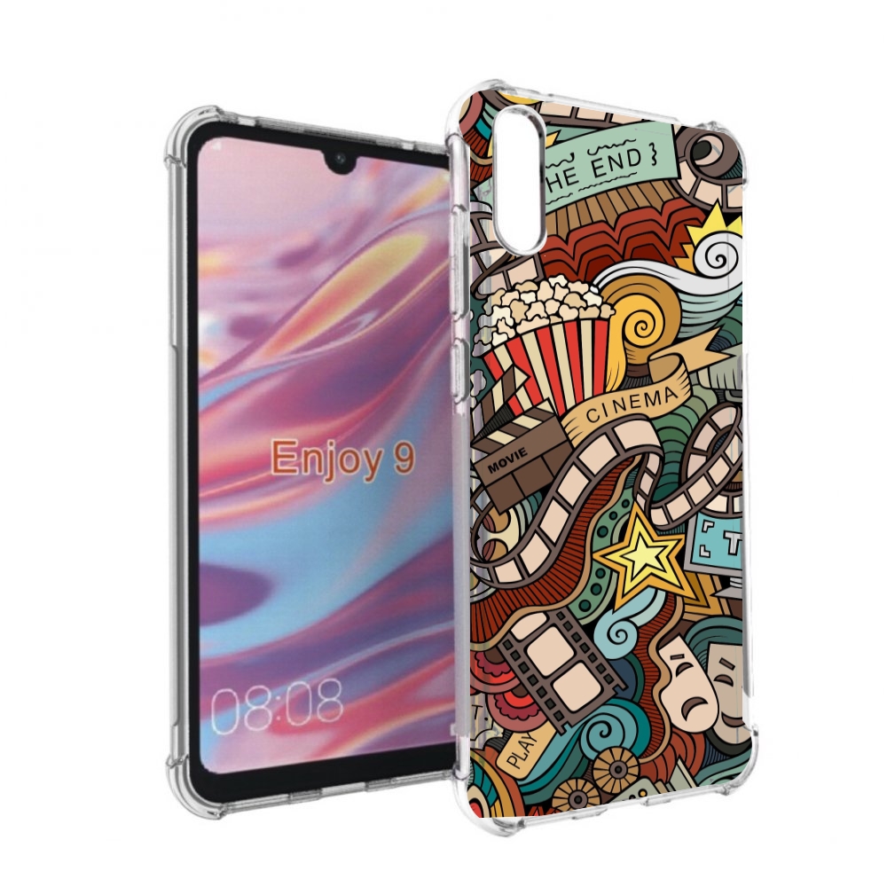 

Чехол бампер MyPads любимое кино для Huawei Enjoy 9, Прозрачный, Tocco
