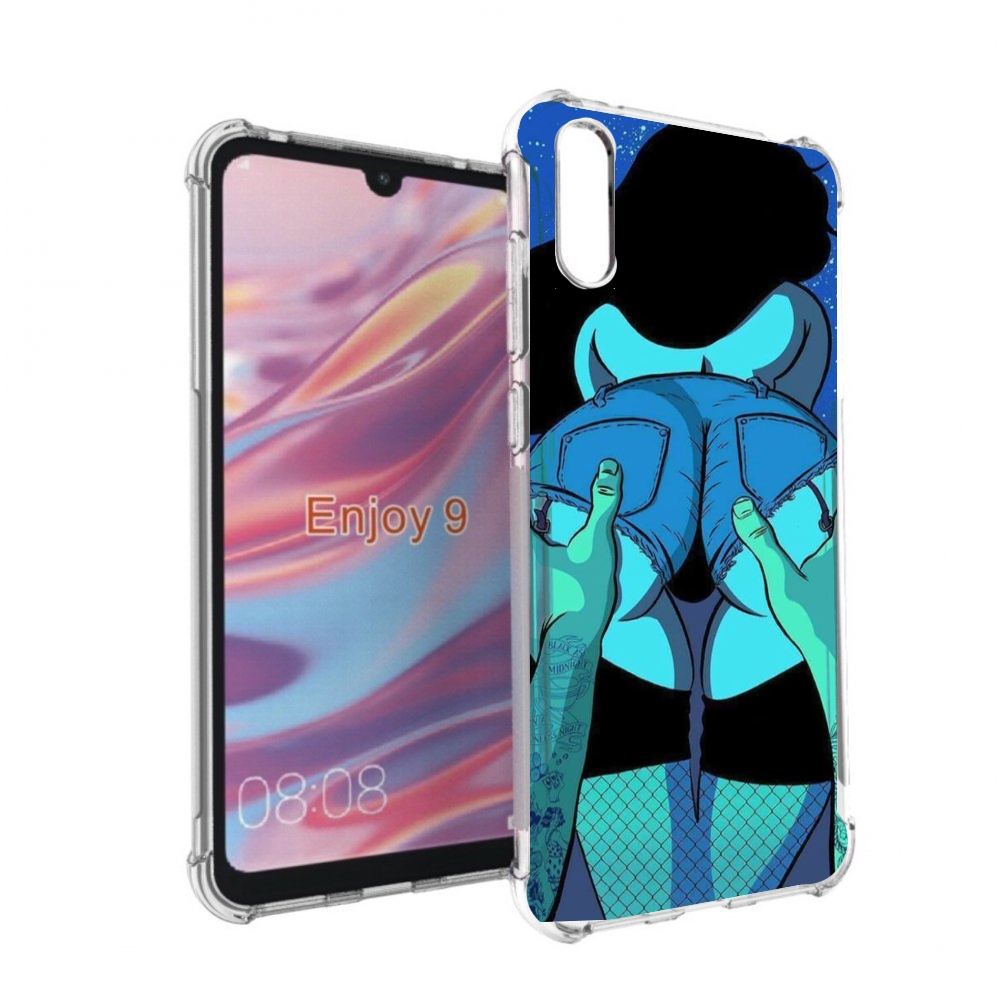 

Чехол бампер MyPads любитель потрогать для Huawei Enjoy 9, Прозрачный, Tocco