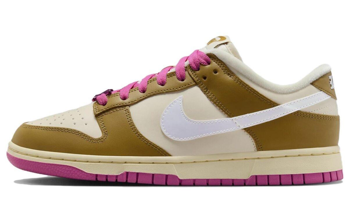 

Кеды унисекс Nike Dunk Low SE бежевые 39 EU, Бежевый, Dunk Low SE