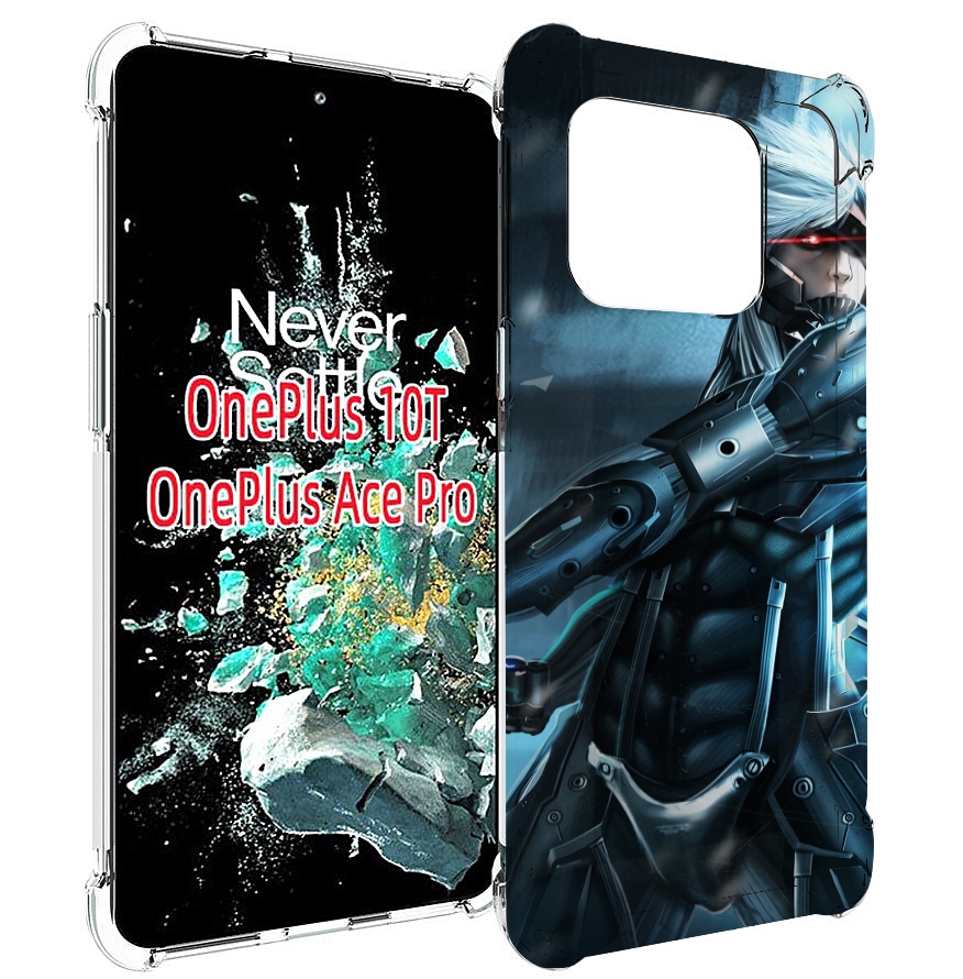 

Чехол MyPads Metal Gear Rising Revengeance для OnePlus 10T, Прозрачный, Tocco