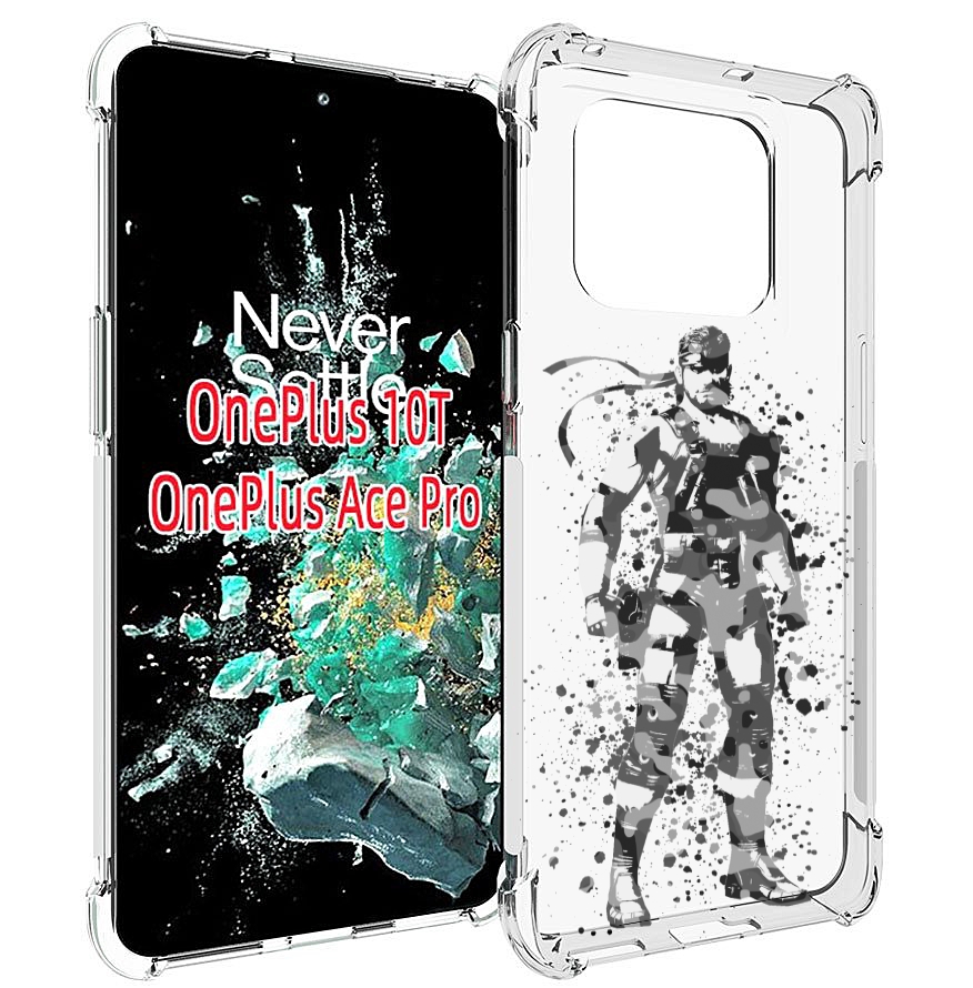 Чехол MyPads Metal Gear Solid Snakes для OnePlus 10T
