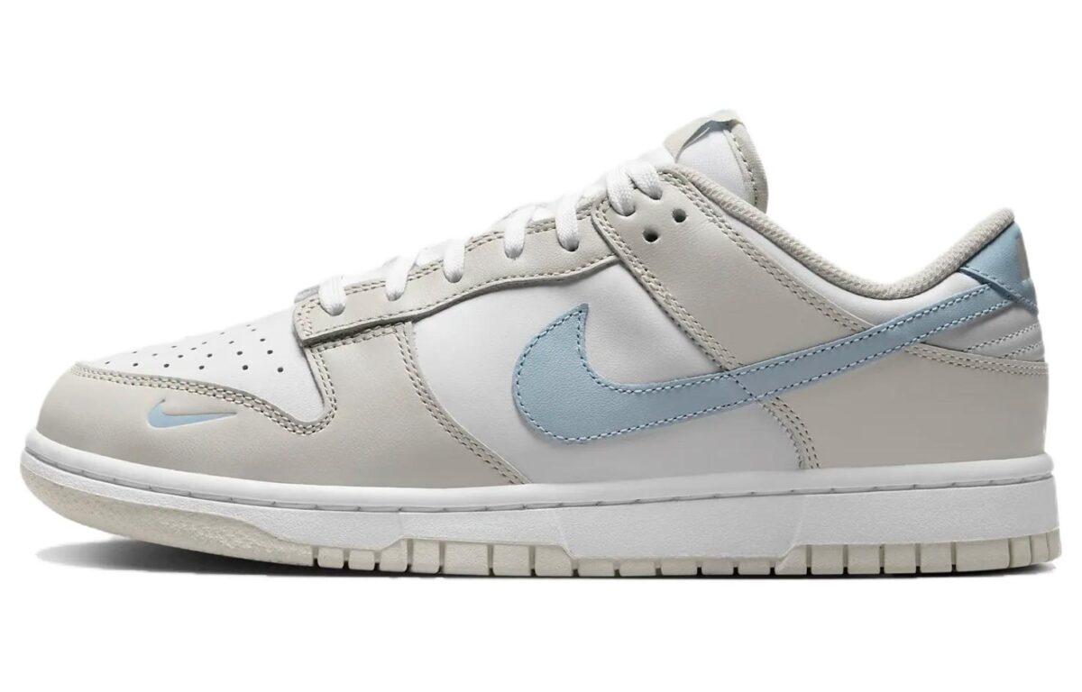 

Кеды унисекс Nike Dunk Low серые 39 EU, Серый, Dunk Low