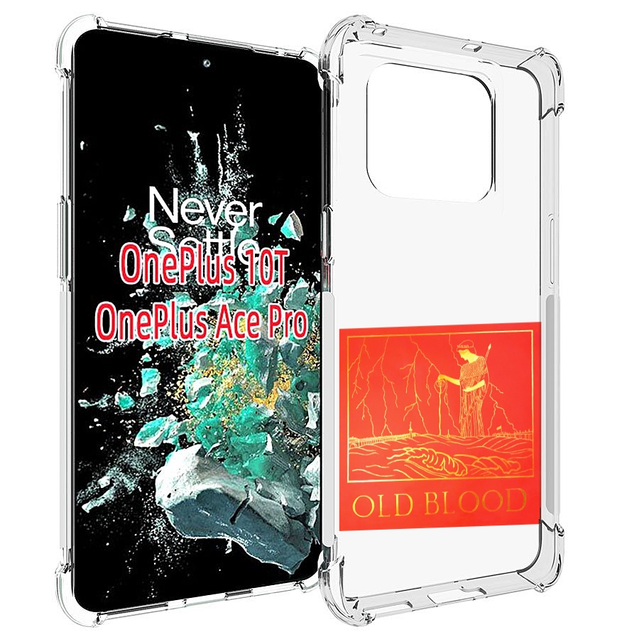 

Чехол MyPads Old Blood Boulevard Depo для OnePlus 10T, Прозрачный, Tocco