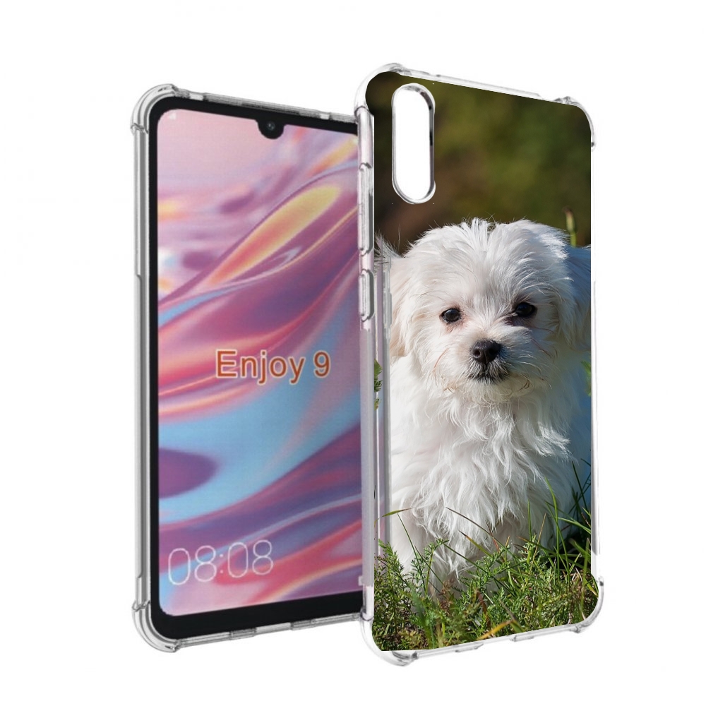 

Чехол бампер MyPads мальтииская-болонка для Huawei Enjoy 9, Прозрачный, Tocco