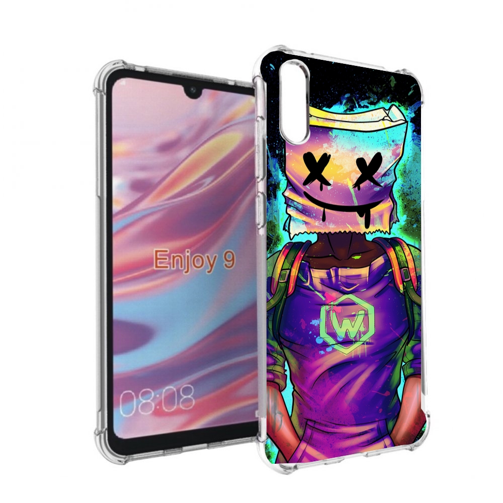

Чехол бампер MyPads маршмеллоу-глитч для Huawei Enjoy 9, Прозрачный, Tocco