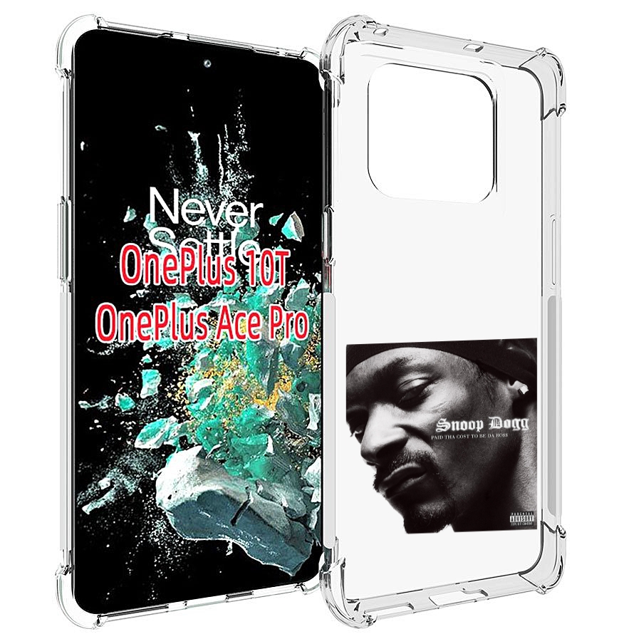 

Чехол MyPads PAID THA COST TO BE DA BOSS для OnePlus 10T, Прозрачный, Tocco
