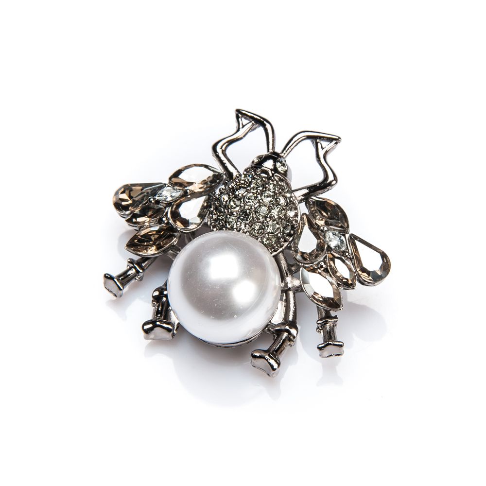 

Брошь из бижутерного сплава с swarovski Moon Paris MoS-1801-022, MoS-1801-022