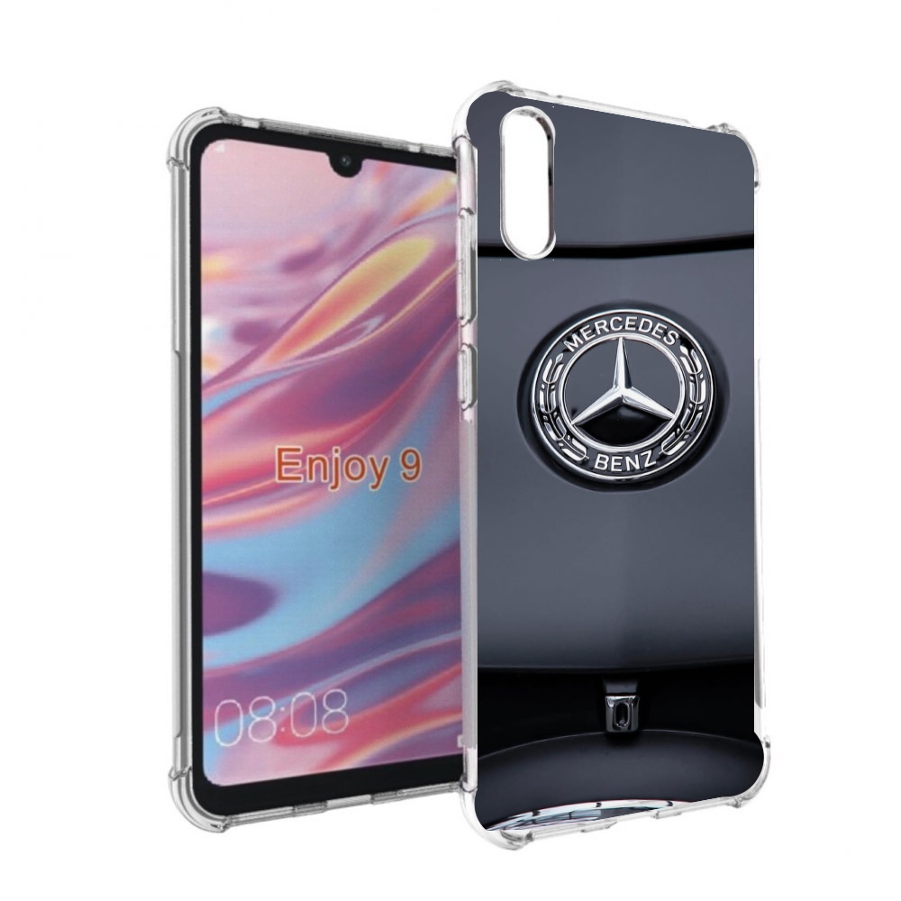 

Чехол бампер MyPads мерседес 7 мужской для Huawei Enjoy 9, Прозрачный, Tocco