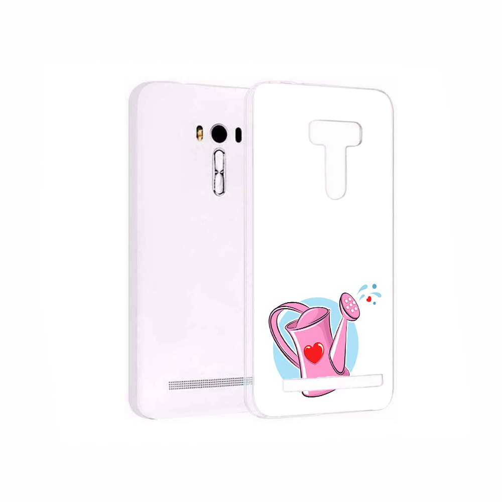 

Чехол MyPads Tocco для Asus ZenFone 2 Laser (ZE550KL) Лейка любви 14 февраля, Прозрачный, Tocco