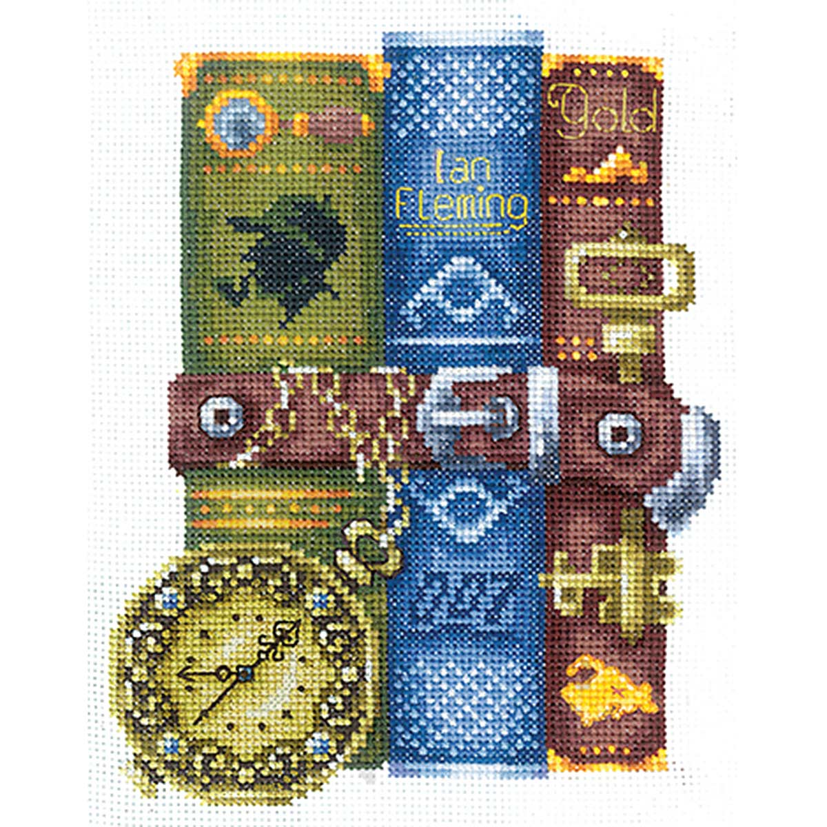 

Набор для вышивания крестом Сделай своими руками Книги для него, К-47, 13*16,5 см, 'Книги для него '