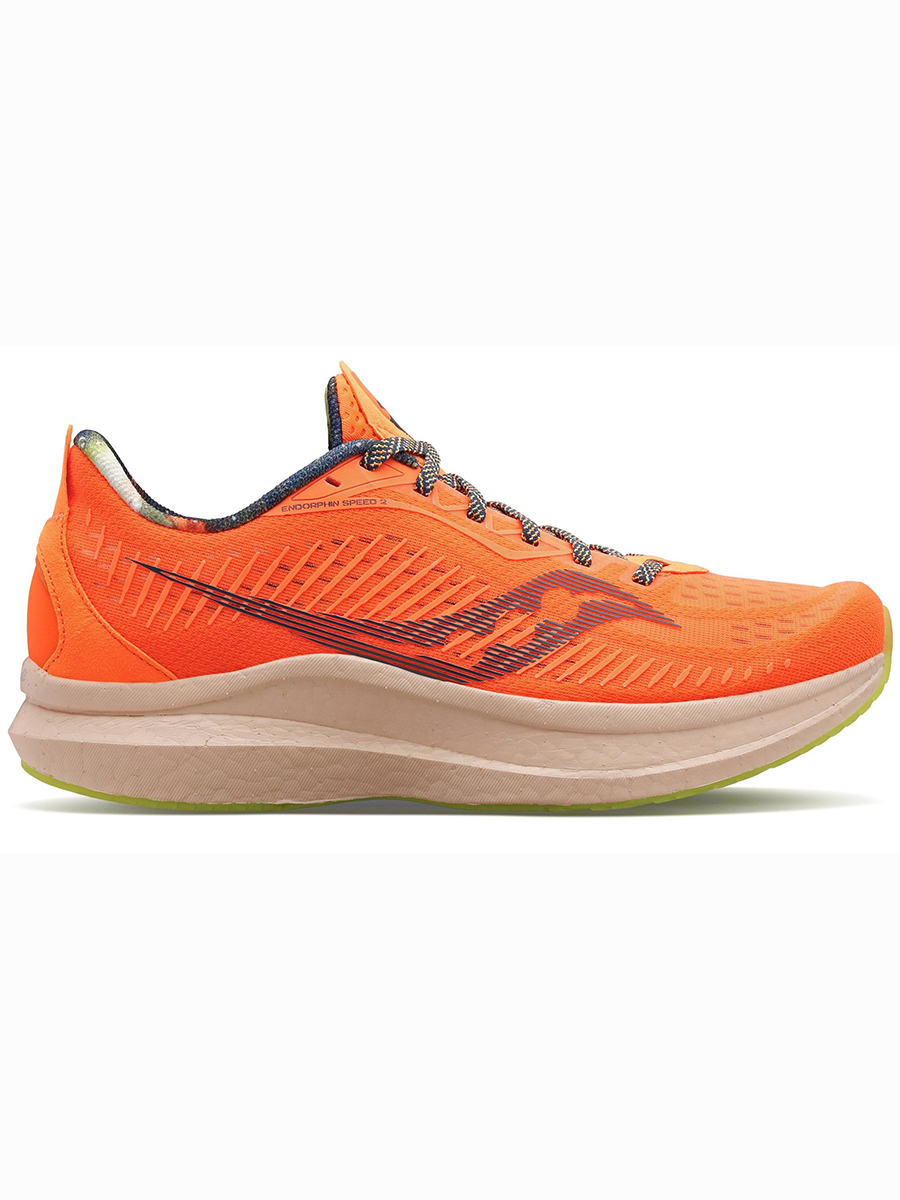 

Кроссовки женские Saucony Endorphin Speed 2 оранжевые 6.5 US, Оранжевый, Endorphin Speed 2