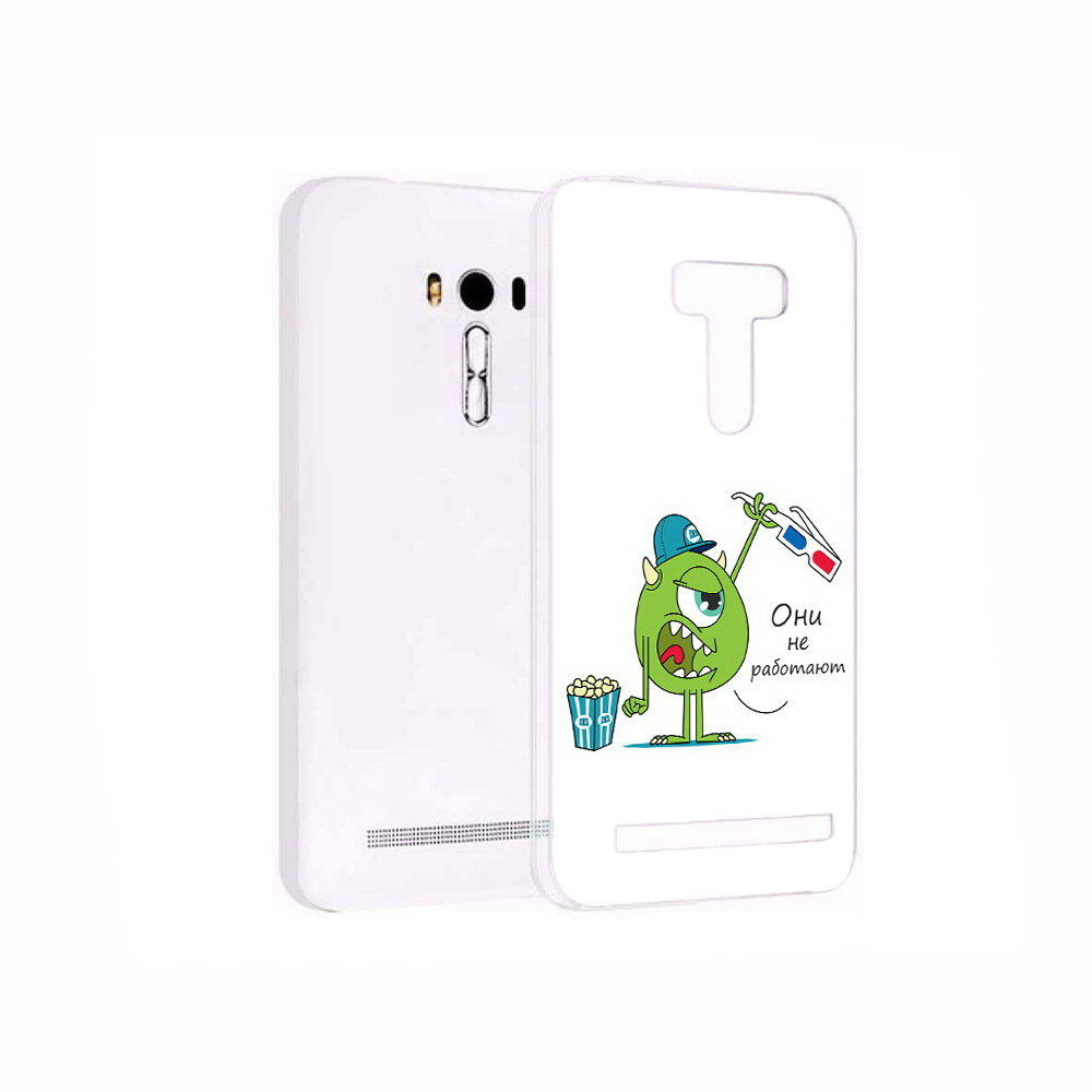 

Чехол MyPads Tocco для Asus ZenFone 2 Laser (ZE550KL) Очки не работают, Прозрачный, Tocco