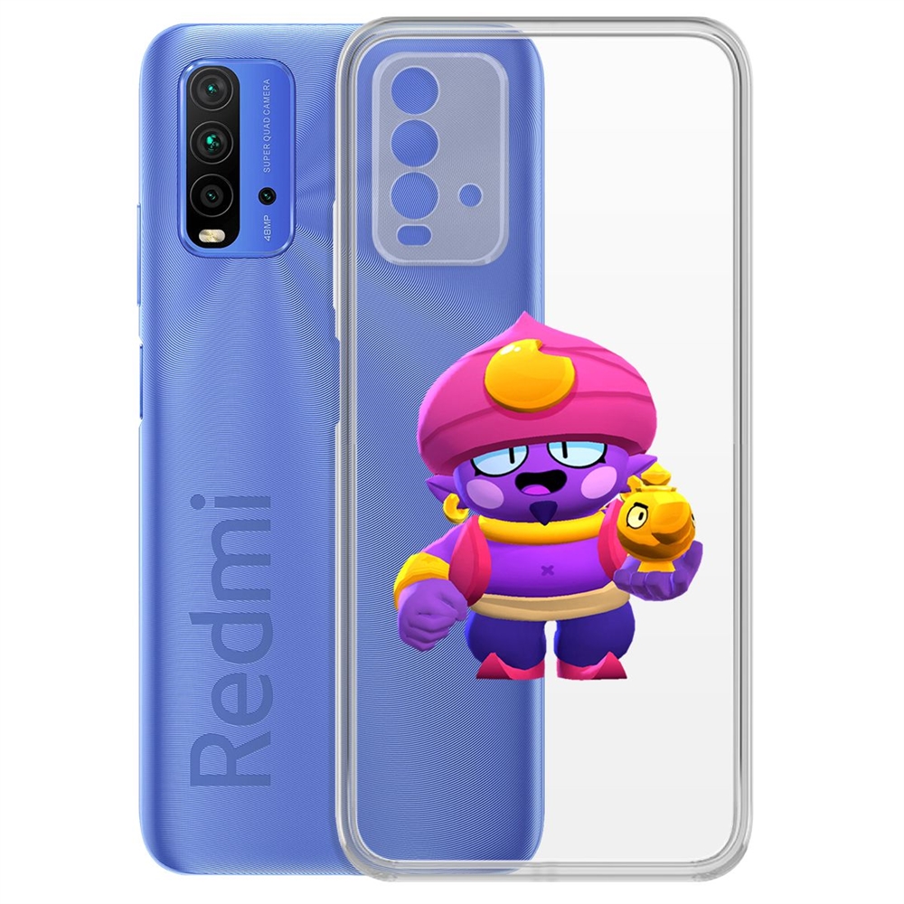 

Чехол-накладка Brawl Stars-Джин для Xiaomi Redmi 9T