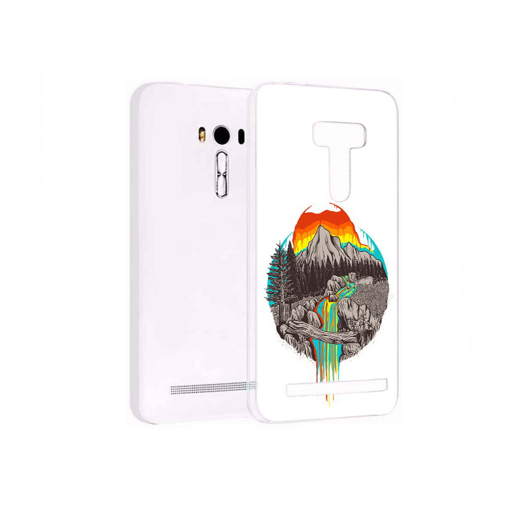 

Чехол MyPads Tocco для Asus ZenFone 2 Laser (ZE550KL) Радужный водопад, Прозрачный, Tocco