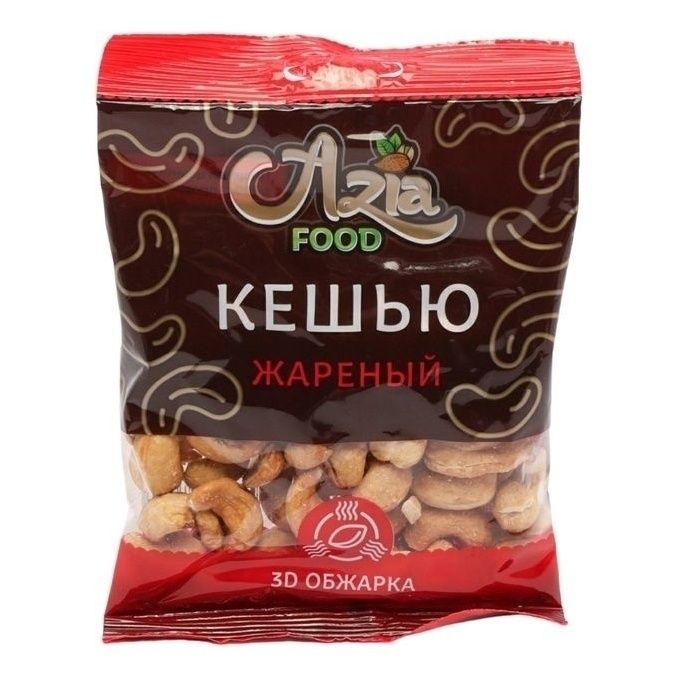 

Орехи Кешью неочищенные AziaFood ядра 100 г