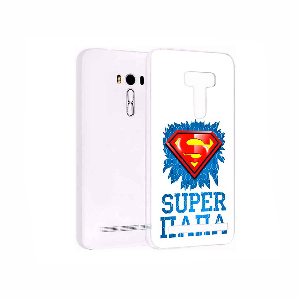 

Чехол MyPads Tocco для Asus ZenFone 2 Laser (ZE550KL) Супер Папа, Прозрачный, Tocco